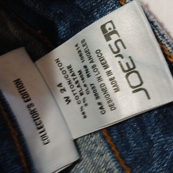 JOES Collectors Edition Denim Blue Skirt Size 24 - Picture 10 of 12